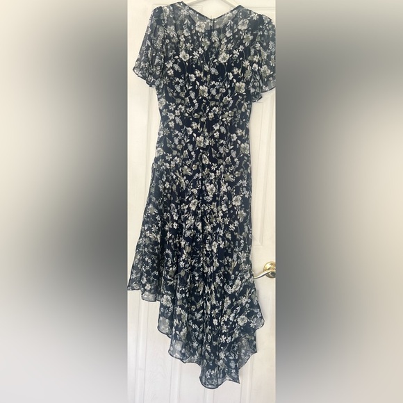 ASTR flutter sleeve flowy asymmetrical Dress revolve Anthropologie medium boho - Picture 10 of 10